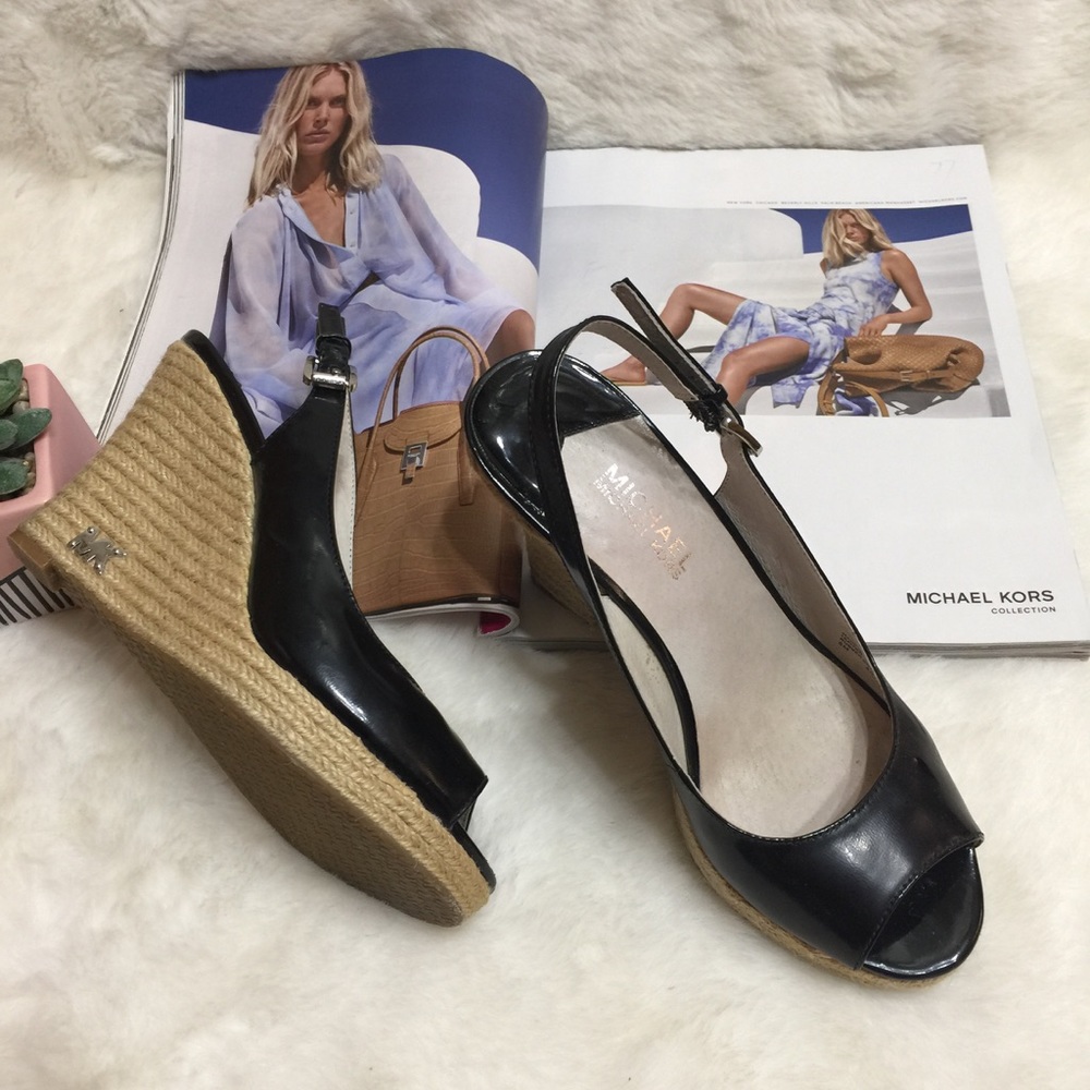 Michael Kors Keegan Slingback Wedge